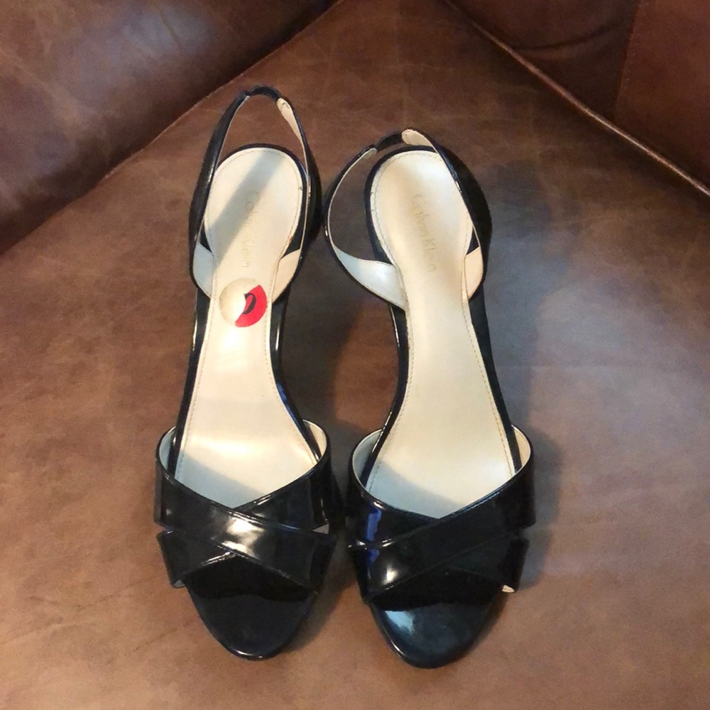 Calvin Klein slingback heels